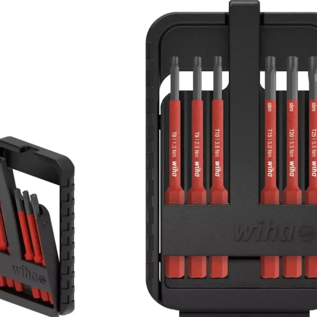 Wiha slimBit 43153 Bitssats 6 delar, Torx, 1000 V