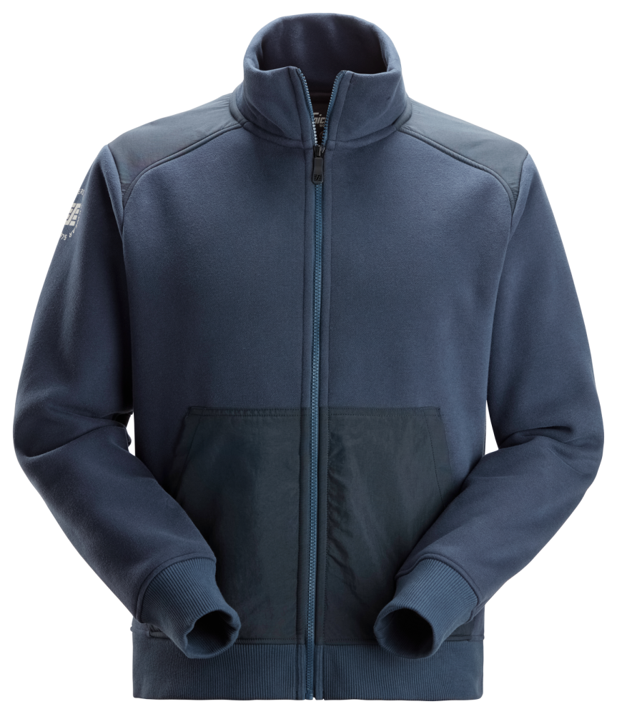 SWEATSHIRTJACKA SNICKERS WORKWEAR TECH CORD, MARIN/MÖRKMARIN STL XS