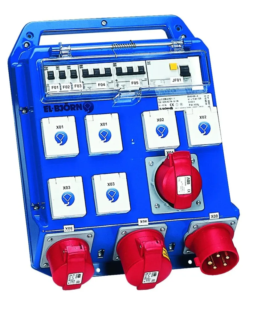 El-Björn U 32Midi//431-1 EN SEFI Uttagscentral 32A, IP44