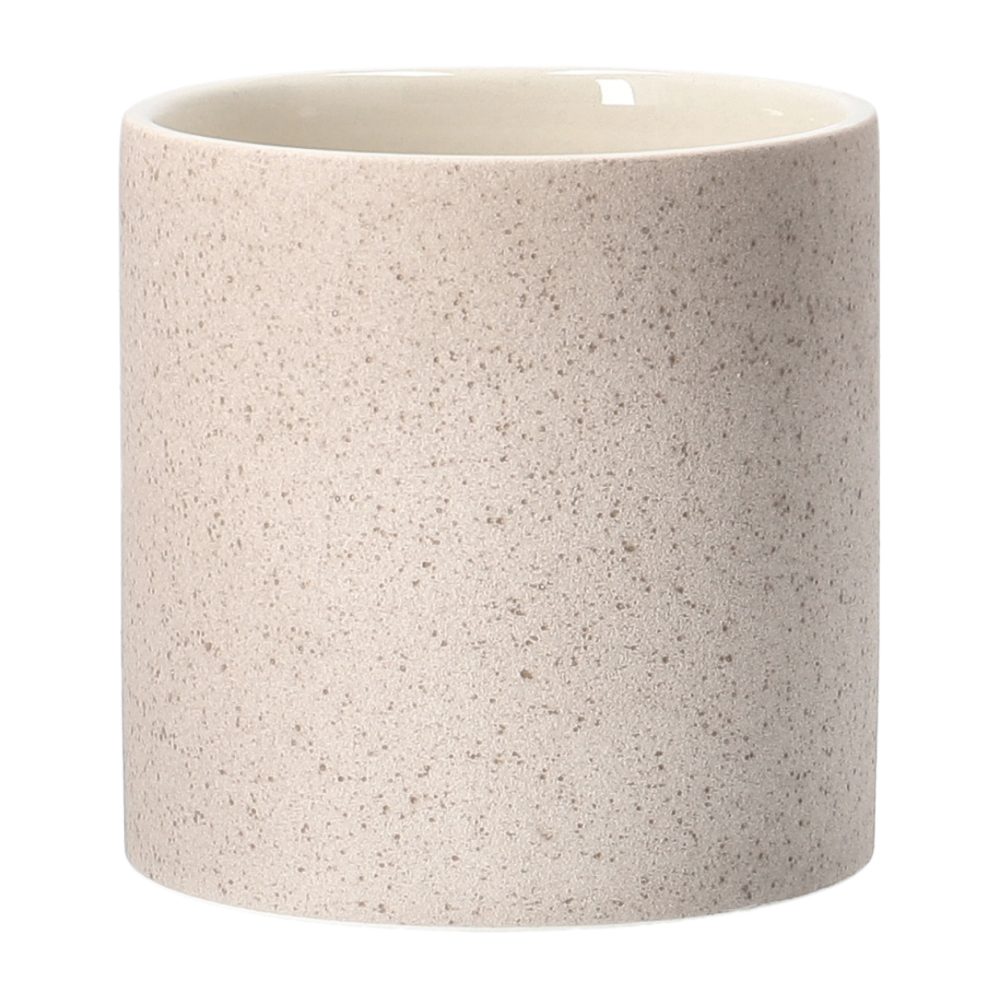 Speckled kruka Ø19 cm, Beige