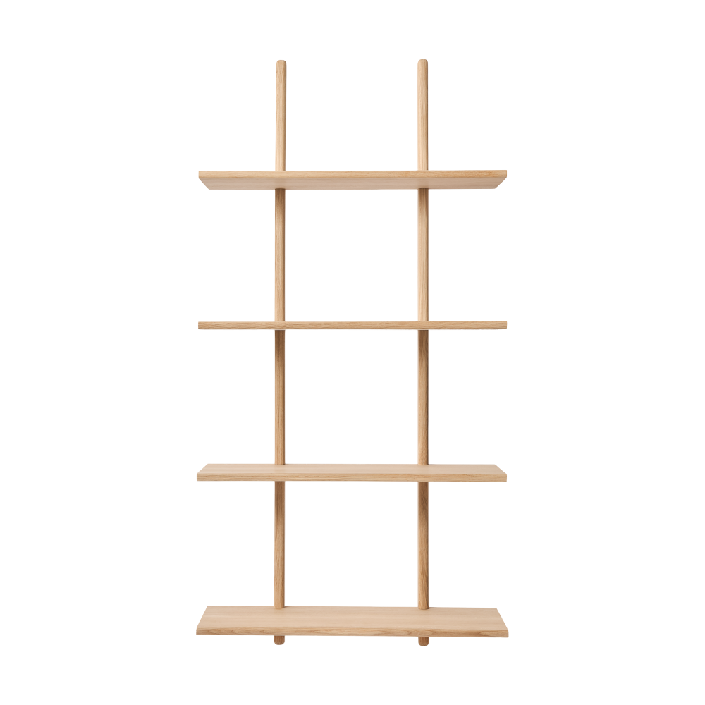 Essence vägghylla, Oak, 70x25x140 cm