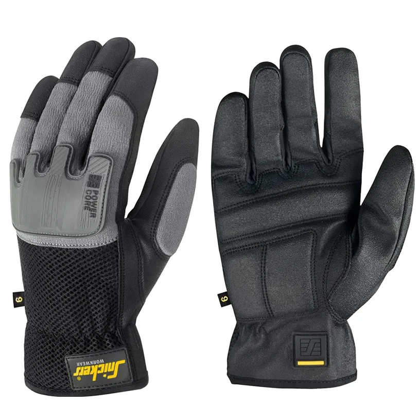 Snickers Workwear 9585 Power Core Handske svart/stengrå 11