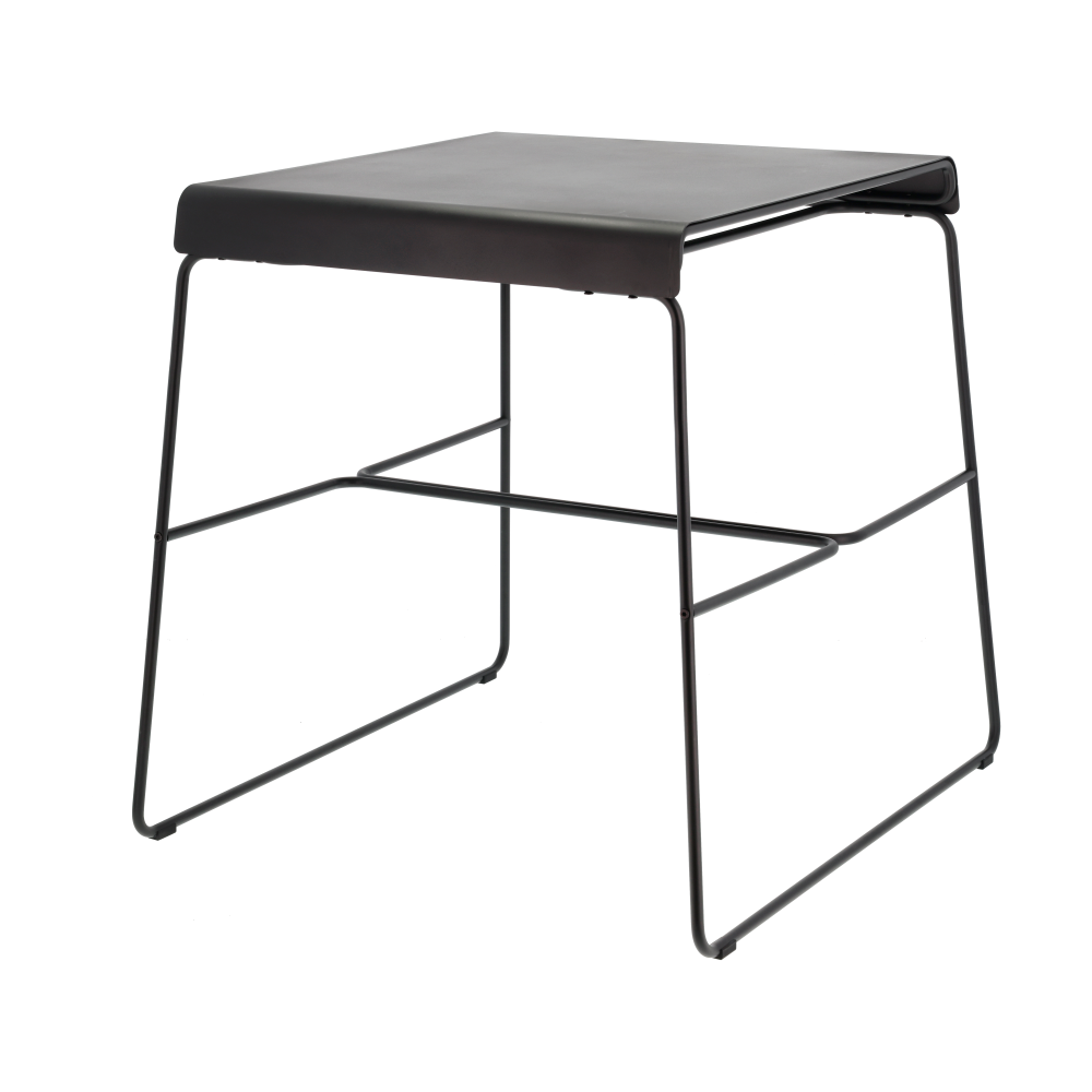 A-café table outdoor bord, Black
