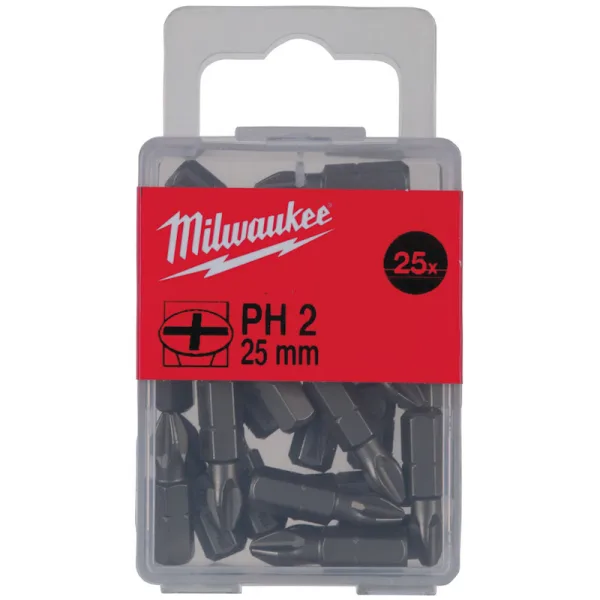 Milwaukee PH1 Bits 25-pack 25 mm - Bild 2