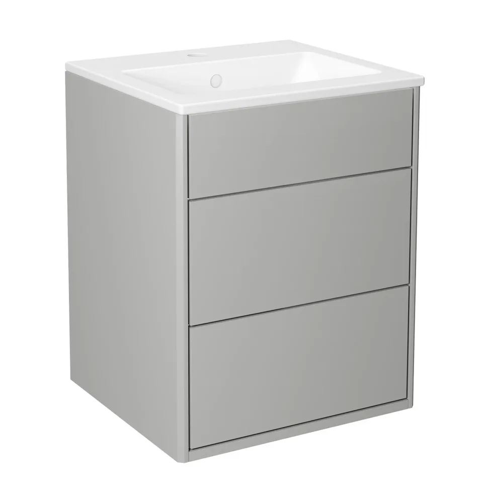 Gustavsberg Graphic GB71GCVU45DHWB Kommodskåp 45 cm, 2 lådor + lönnfack 45 cm - Bild 2