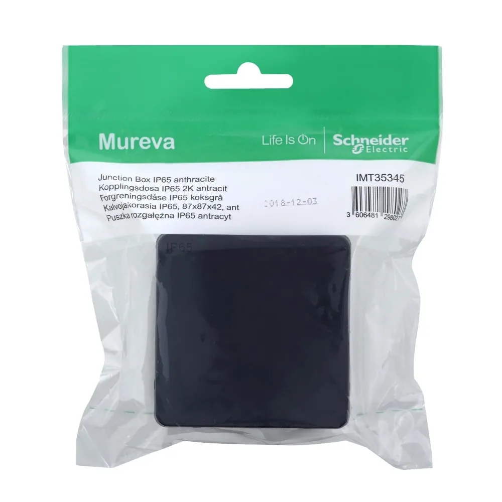 Schneider Electric IMT35344 Kopplingsdosa IP65, 2K, vattentät Vit - Bild 2