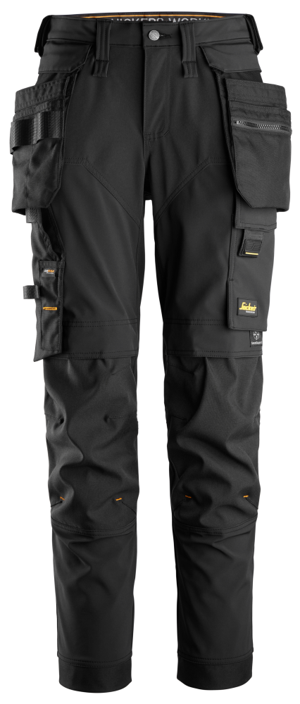 STRETCHBYXA SNICKERS WORKWEAR HF DAM SVART STL, 40