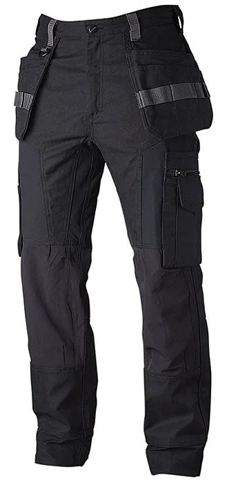 Top Swede 237 Arbetsbyxa med stretch, svart C42