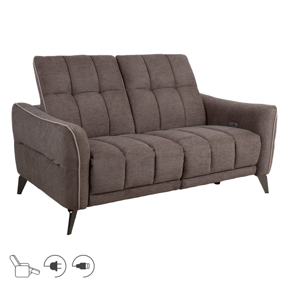 Reclinersoffa Nordan 2-sits elektrisk