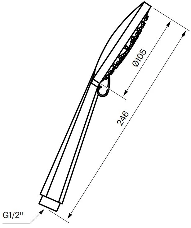 Handdusch Zdoc104 Krom | Stuvbutiken - Bild 2