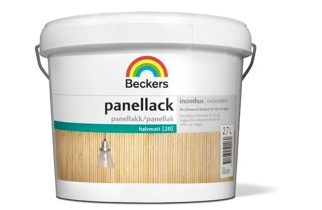 Beckers 050207 Panellack halvmatt Transparent - Bild 2