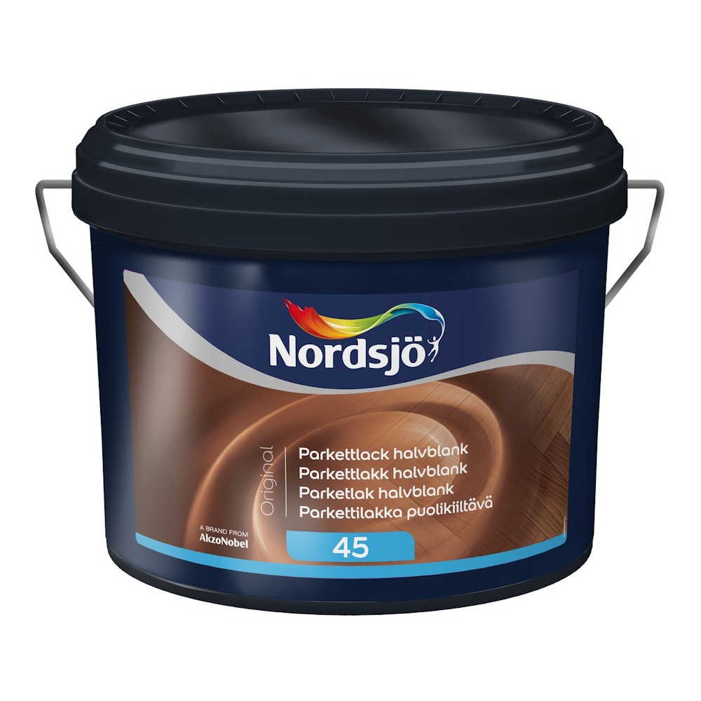 Parkettlack Original Halvblank Inomhus G45 5L Nordsjö
