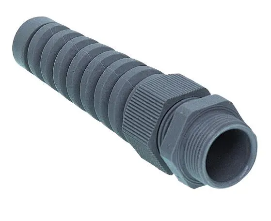 Rutab 1476131 Förskruvning IP68, grå, med brytskydd M12 x 3-6,5 mm