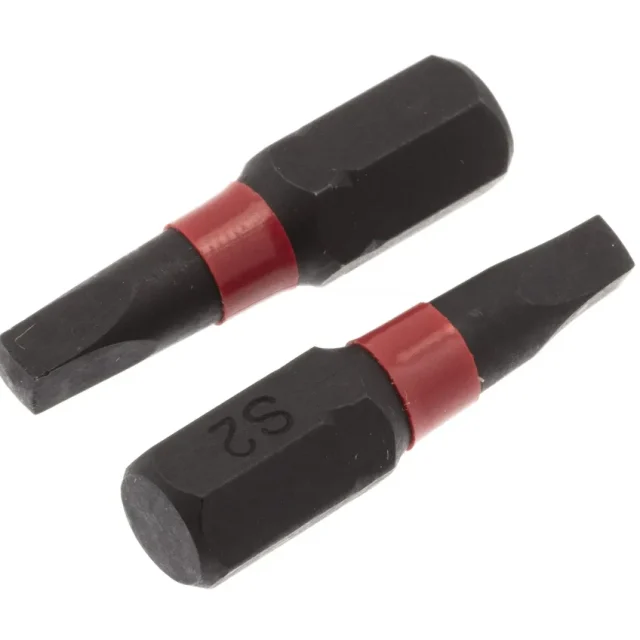 PELA 507817 Bits fyrkant, 2-pack R2, 90 mm