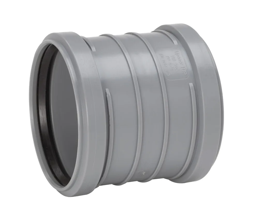 Uponor 3002601141 Dubbelmuff 75 mm
