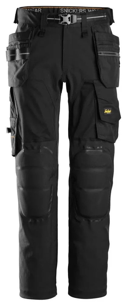 Snickers Workwear 6590-0404 AllroundWork Arbetsbyxa svart, stretch 154