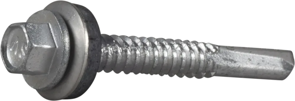 ESSVE 63540 Plåtskruv sexkantshuvud, CorrSeal, med bricka 6,3 x 90 mm, 100-pack - Bild 2