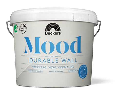 VÄGGFÄRG MOOD 20 DW BAS C 2,7L DURABLE WALL