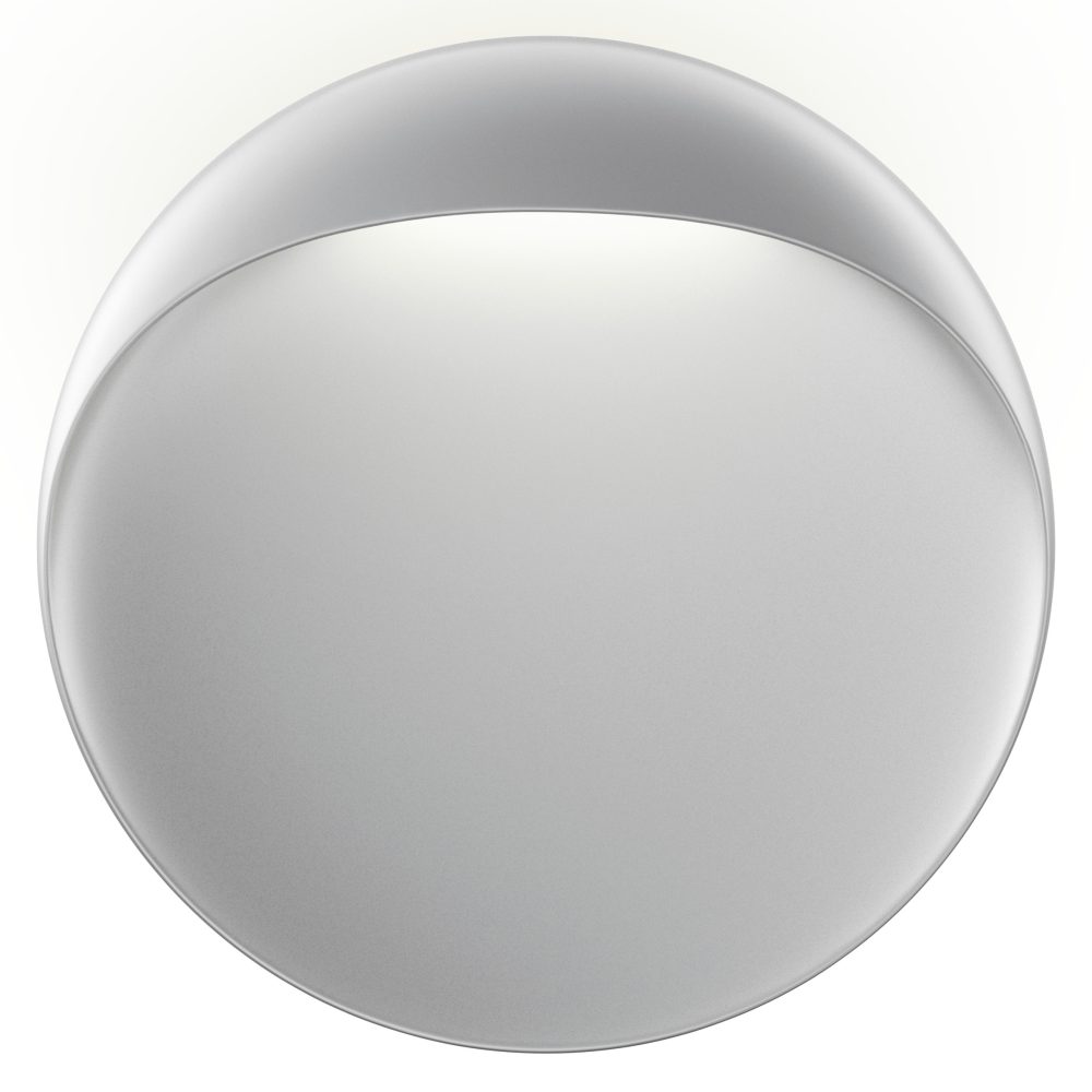 Flindt vägglampa Ø40 cm, Aluminium
