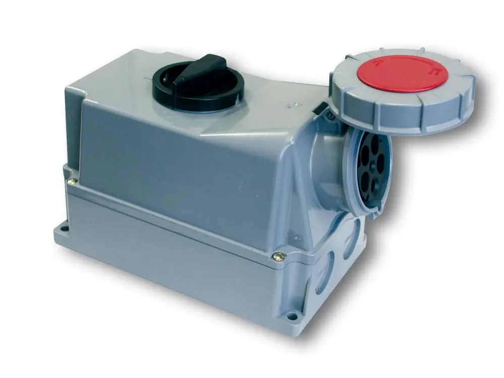 Garo UBV 263-6 Uttag 63A, blockerat 3 poler - Bild 2