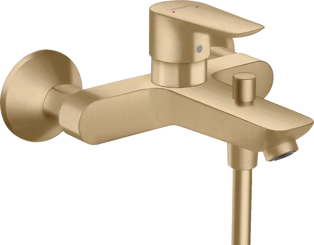 Hansgrohe Talis E Kar-/duschblandare 150 c/c Borstad svart krom