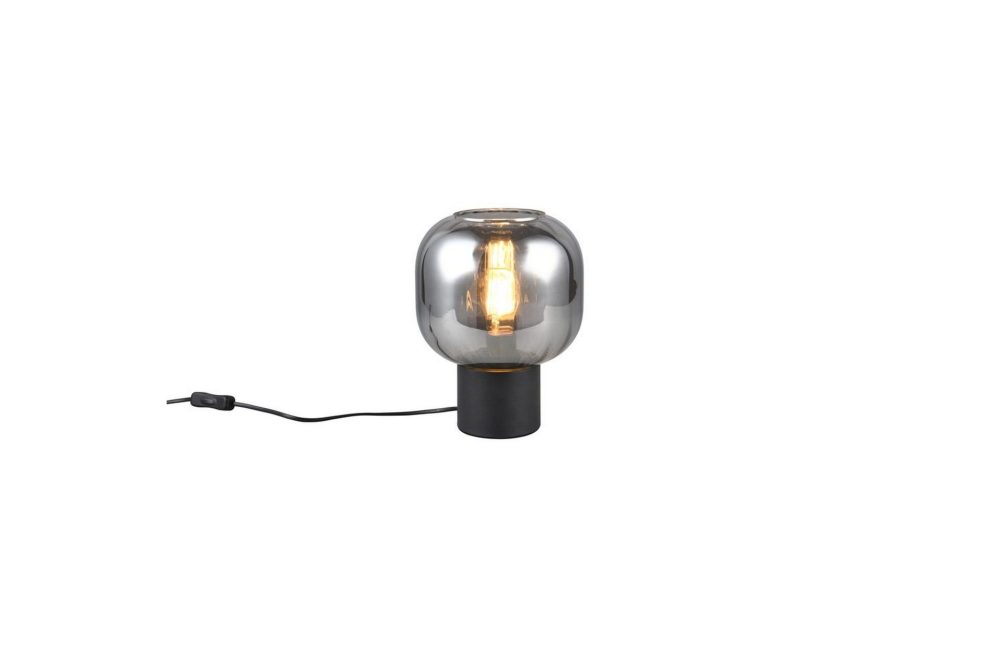 Bordslampa TRIO Diva Mattsvart/kromad