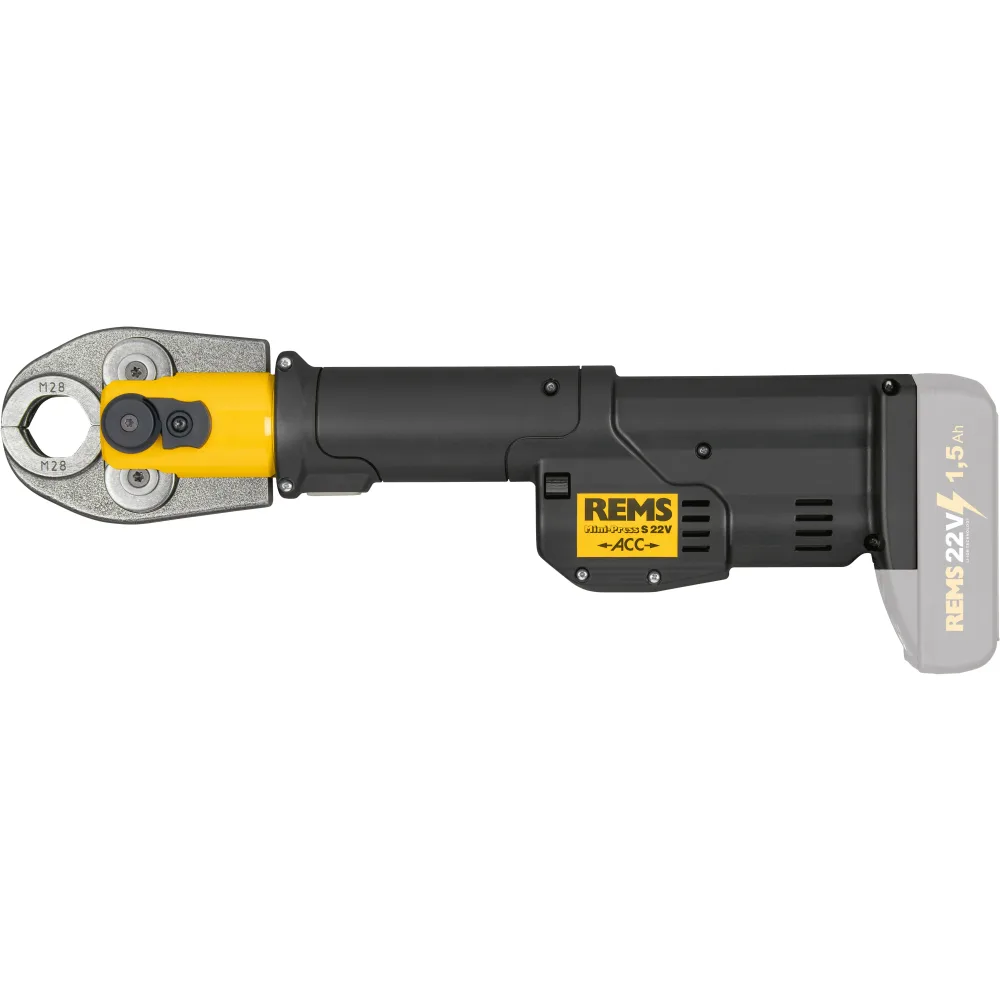 REMS Mini-Press S 22 V ACC Pressmaskin utan batteri och laddare