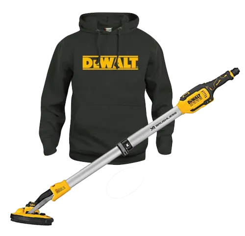 Dewalt DCE800N-XJ Väggslip tröja XL, utan batteri och laddare