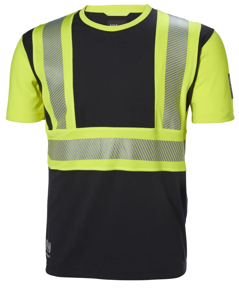 Helly Hansen Workwear ICU 79271-369 T-shirt varsel, svart/gul M - Bild 2