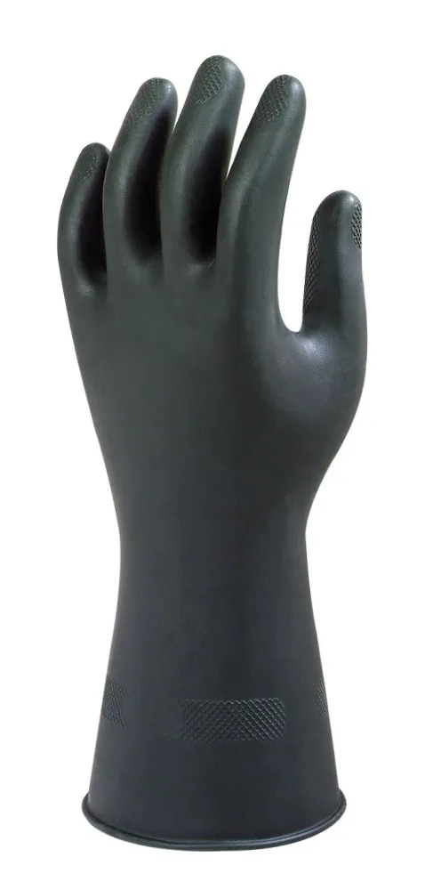 Ansell AlphaTec 87-118 Kemskyddshandske Latex, flossad 10.5