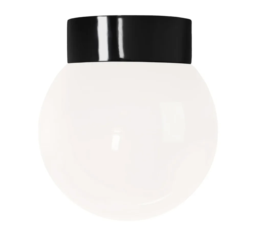 Ifö CLASSIC GLOBE Takarmatur vit, LED - Bild 2