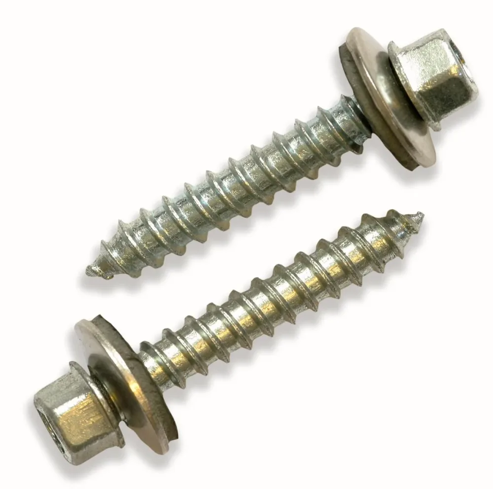 Ejot 820010 Byggskruv rostfri, för trä, m. gummitätning 6.5 x 38 mm, 250-pack