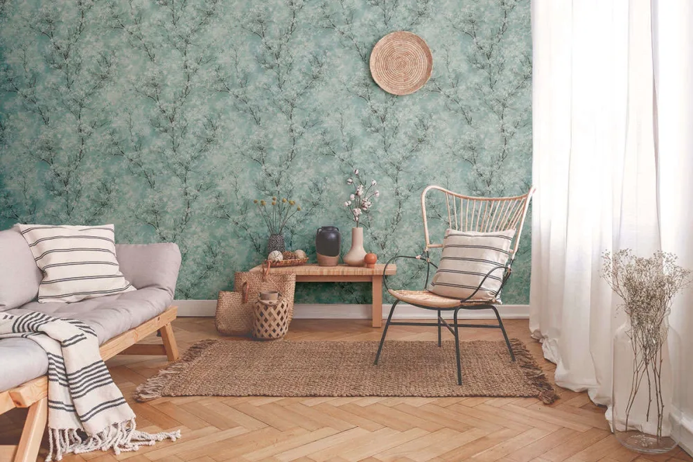 New Walls 37420-3 Turkos Tapet | Stuvbutiken - Bild 3