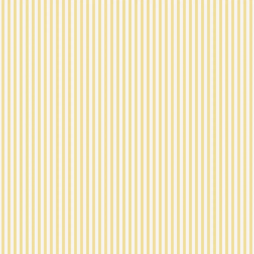 Galerie Wallcoverings Miniatyrer II G68737 Tapet Shirt Stripe Gul/vit