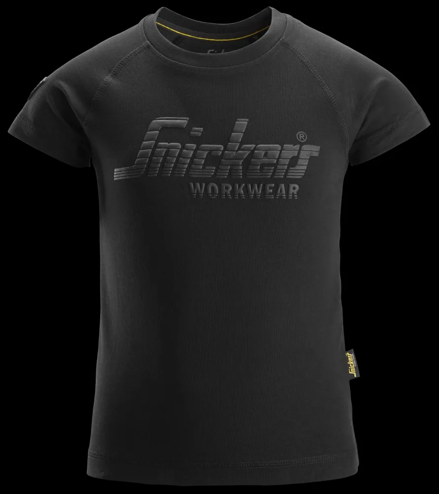Snickers Workwear 7514-0400 T-shirt svart 146;152