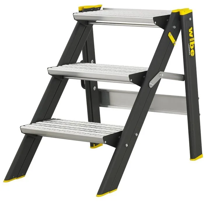 W.steps 5000+ Stegpall med certifierat aluminium 4 steg - Bild 2