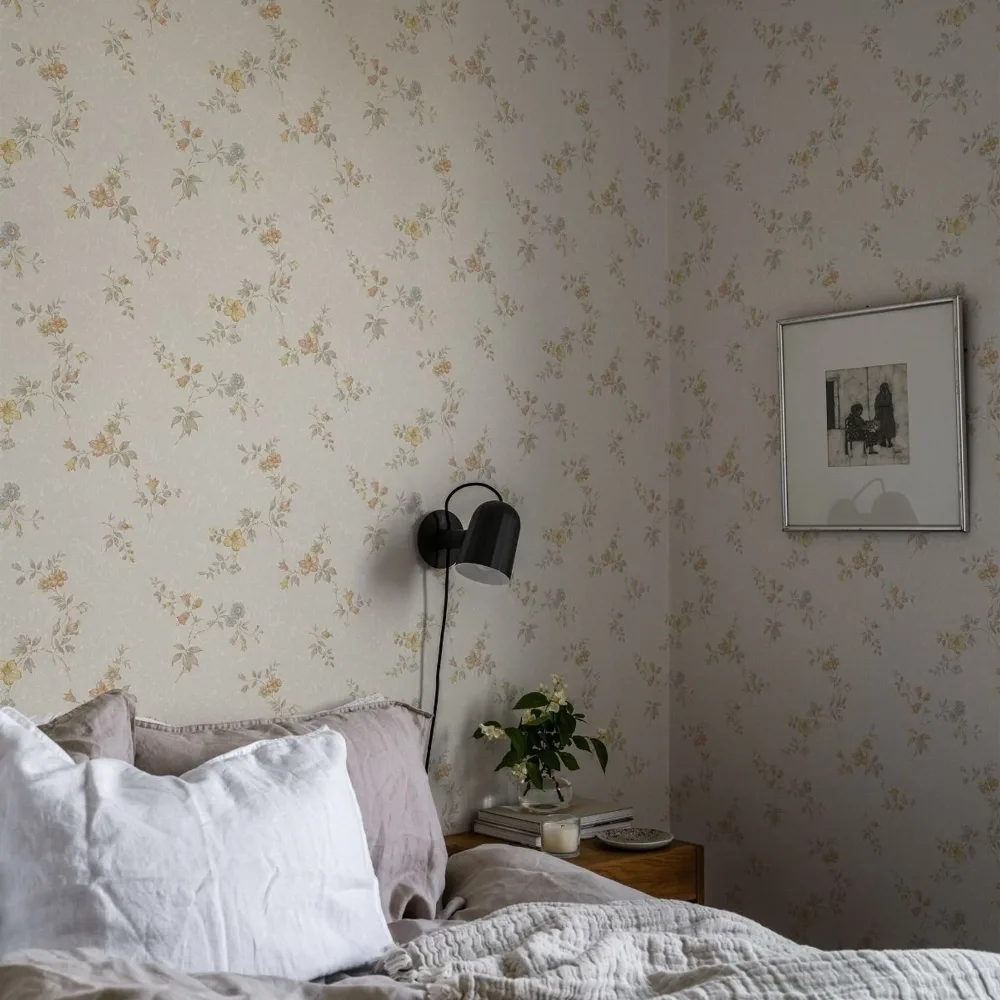 Duro Kerstin 525-02 Tapet Gammelsvenska Klassiker 1850-1950 Beige
