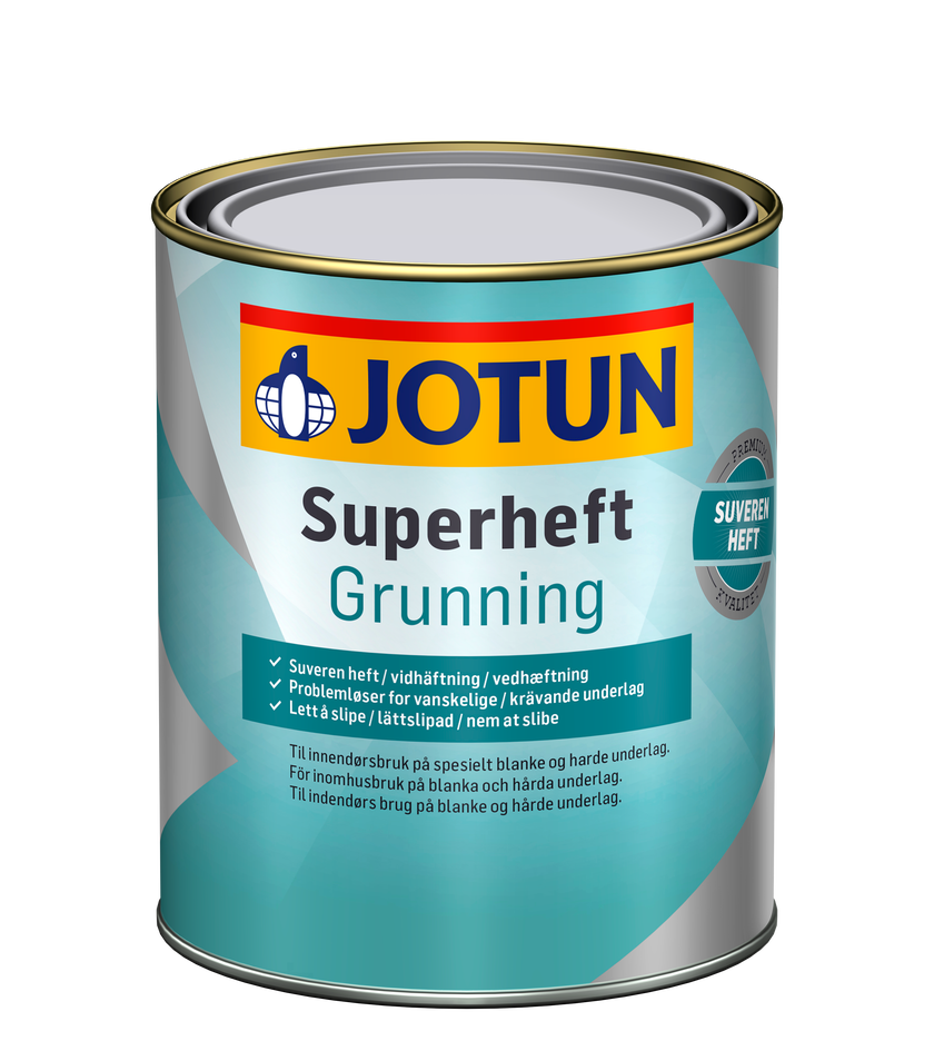Jotun Superhäft Grundning 0,68 L Vit