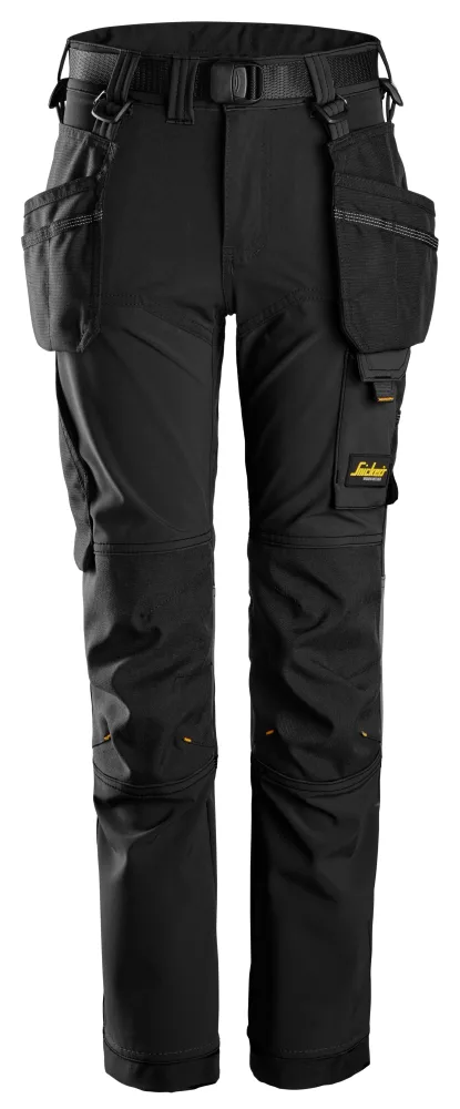 Snickers Workwear 7575-3104 Arbetsbyxa khakigrön/svart 98