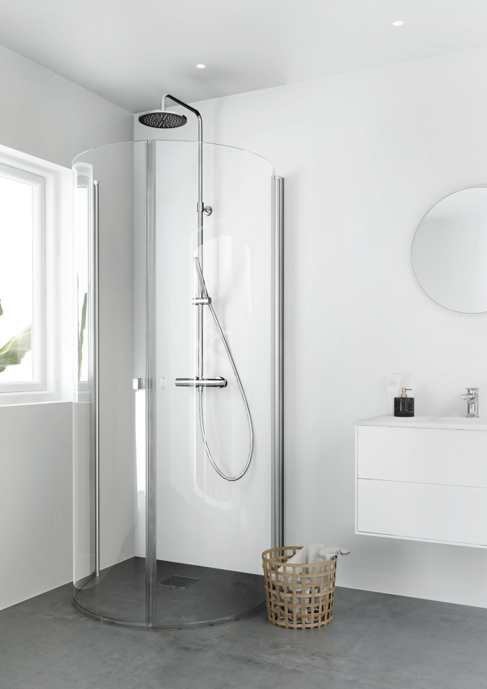 DUSCHHÖRN HAFA IGLOOPRO U 80X95, KLAR N