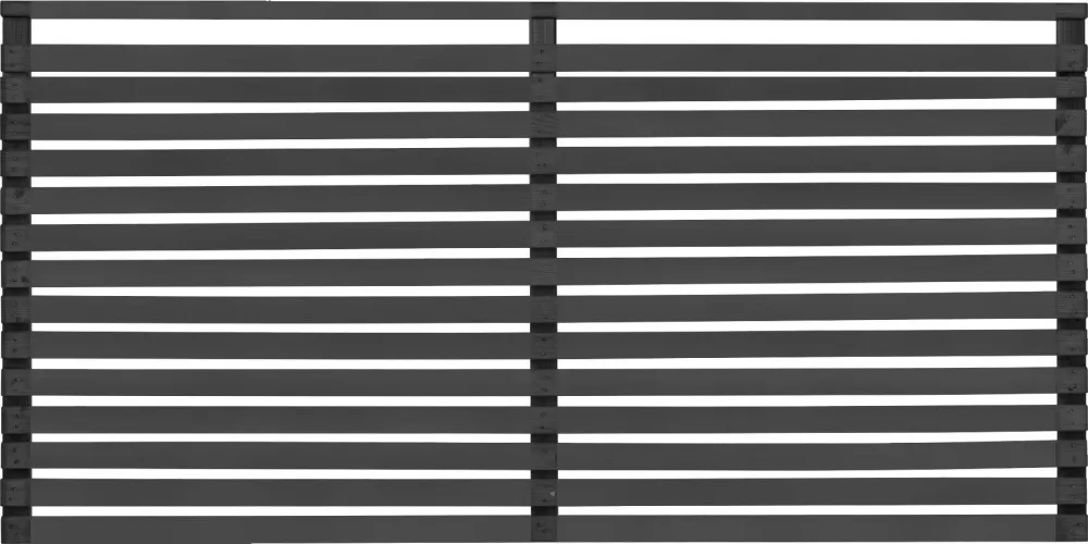 Jabo Horizont 2 Skärm 159 x 89 cm, svart