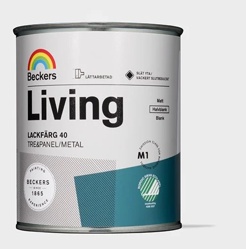 Living Lackfärg Halvblank 3 L Valfri kulör