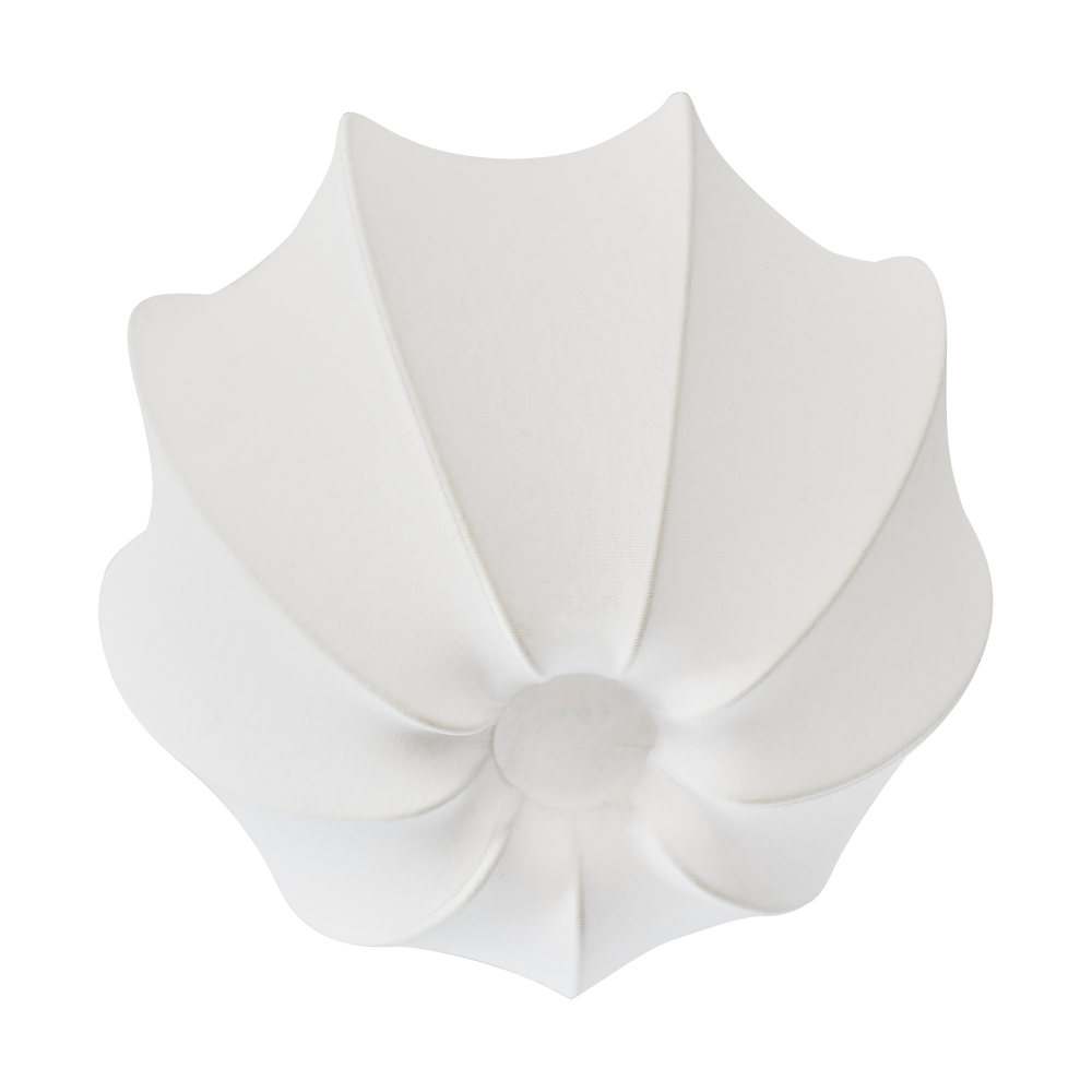 Anna plafond mini Ø30 cm, White cotton