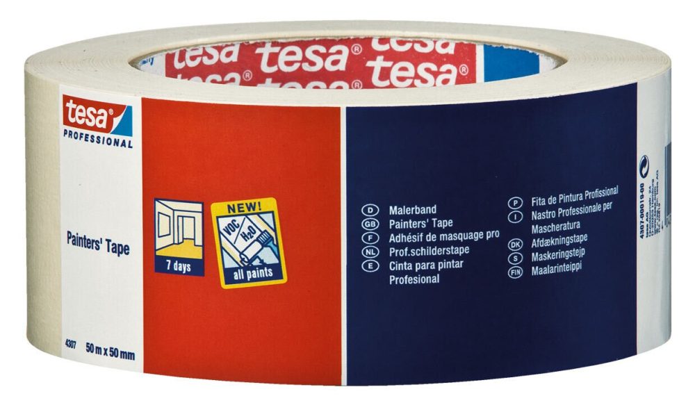 Kjøp Tesa Maskeringstape, standard, 50 mm x 50 m