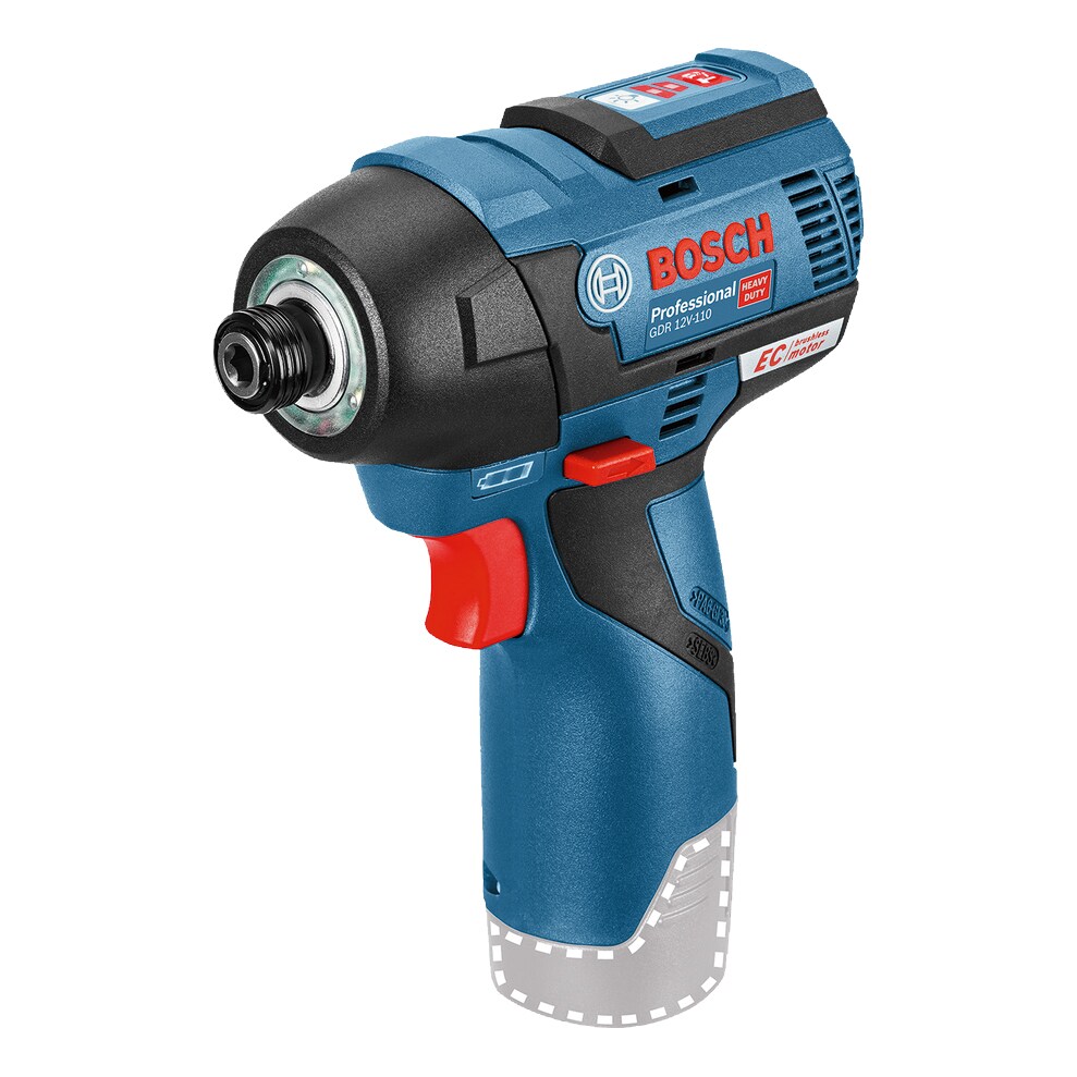Kjøp Bosch Slagbormaskin GDR 12V-110, uten batteri & lader, 110 Nm, 0-2600 rpm