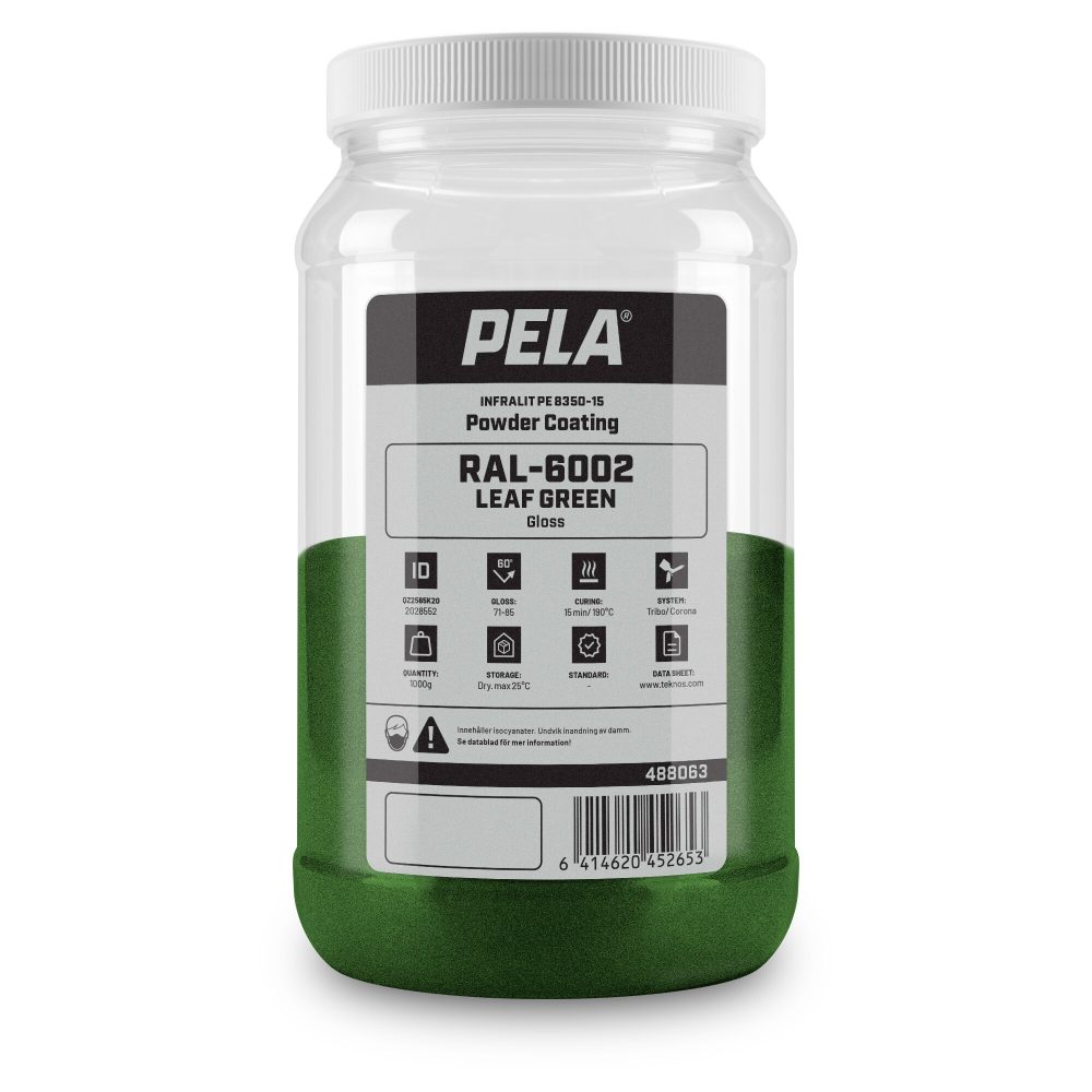Kjøp Pulverlakkfarge bladgrønn, 1 kg