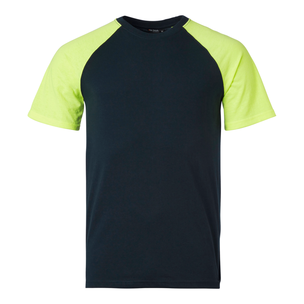 T-SHIRT TOP SWEDE 225 MARIN/GUL XL