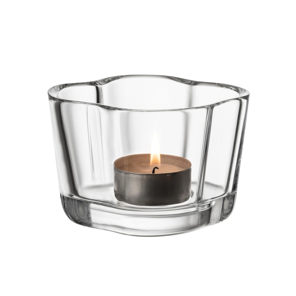 Alvar Aalto ljuslykta 60 mm, Klar