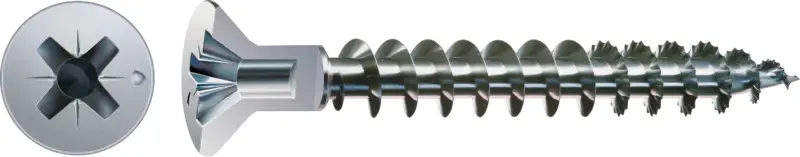 SPAX 0271010450305 Träskruv TFX, FZB, MED HÅL, ETA12/0114 4,5 x 30 mm, 1000-pack