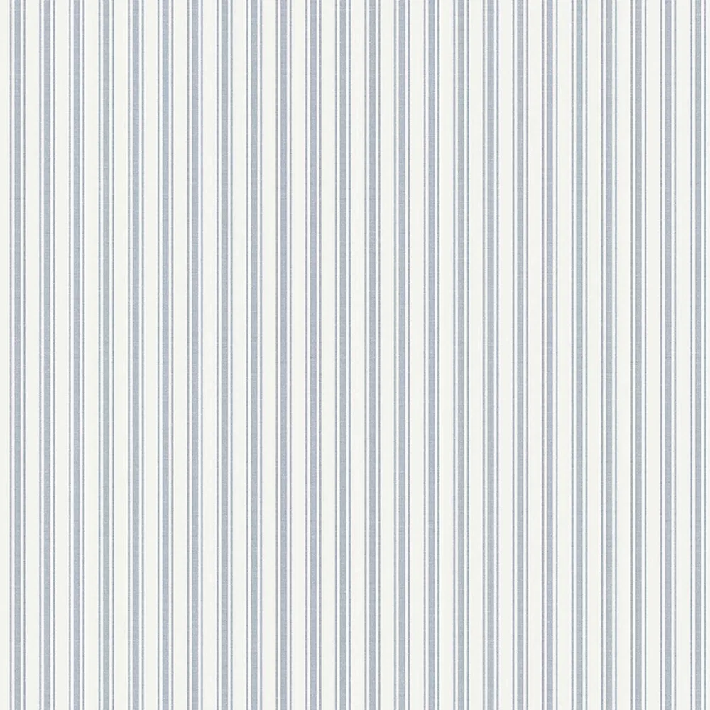 Tapet Marstrand II Aspö Stripe 8871 Blå Randig